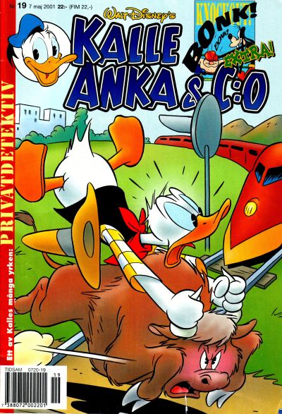 Cover for Kalle Anka & C:o (Egmont, 1997 series) #19/2001