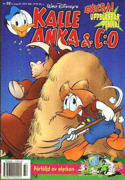 Cover for Kalle Anka & C:o (Egmont, 1997 series) #32/2001