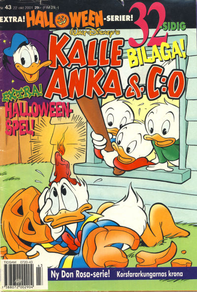 Cover for Kalle Anka & C:o (Egmont, 1997 series) #43/2001
