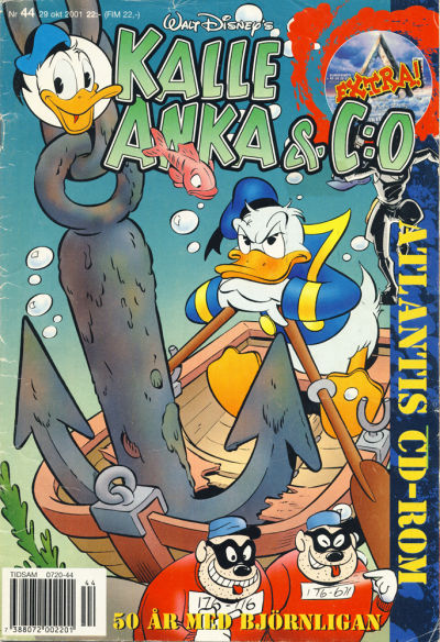 Cover for Kalle Anka & C:o (Egmont, 1997 series) #44/2001