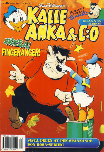 Cover for Kalle Anka & C:o (Egmont, 1997 series) #45/2001