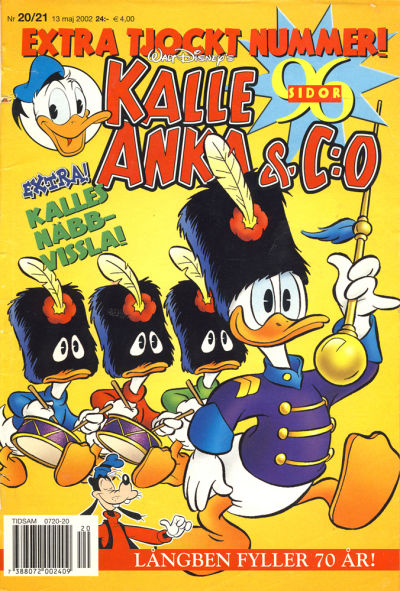 Cover for Kalle Anka & C:o (Egmont, 1997 series) #20-21/2002