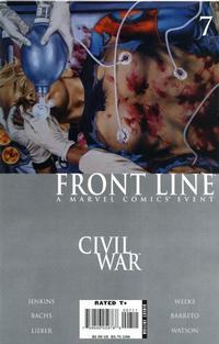 Cover Thumbnail for Civil War: Front Line (Marvel, 2006 series) #7