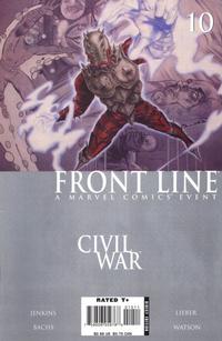 Cover Thumbnail for Civil War: Front Line (Marvel, 2006 series) #10