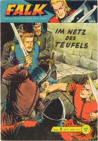 Cover for Falk, Ritter ohne Furcht und Tadel (Lehning, 1963 series) #4