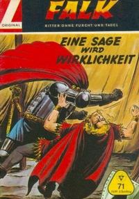 Cover Thumbnail for Falk, Ritter ohne Furcht und Tadel (Lehning, 1963 series) #71