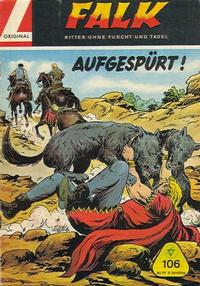 Cover Thumbnail for Falk, Ritter ohne Furcht und Tadel (Lehning, 1963 series) #106