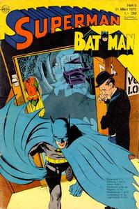 Cover Thumbnail for Superman (Egmont Ehapa, 1966 series) #6/1970