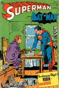 Cover Thumbnail for Superman (Egmont Ehapa, 1966 series) #12/1970