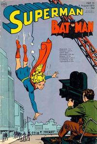 Cover for Superman (Egmont Ehapa, 1966 series) #16/1970