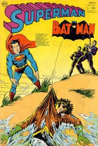 Cover for Superman (Egmont Ehapa, 1966 series) #9/1971
