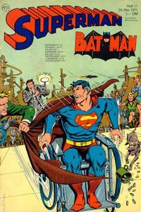 Cover Thumbnail for Superman (Egmont Ehapa, 1966 series) #11/1971
