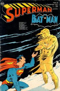 Cover Thumbnail for Superman (Egmont Ehapa, 1966 series) #18/1971