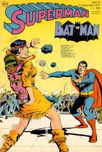Cover Thumbnail for Superman (Egmont Ehapa, 1966 series) #19/1971