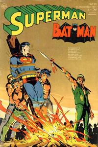 Cover Thumbnail for Superman (Egmont Ehapa, 1966 series) #23/1971