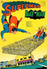 Cover Thumbnail for Superman (Egmont Ehapa, 1966 series) #24/1971