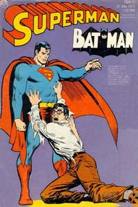 Cover Thumbnail for Superman (Egmont Ehapa, 1966 series) #11/1972