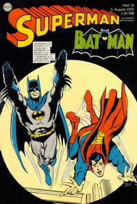 Cover for Superman (Egmont Ehapa, 1966 series) #16/1972