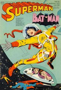 Cover for Superman (Egmont Ehapa, 1966 series) #20/1972