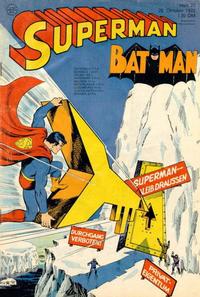 Cover Thumbnail for Superman (Egmont Ehapa, 1966 series) #22/1972