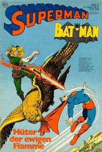 Cover for Superman (Egmont Ehapa, 1966 series) #8/1973