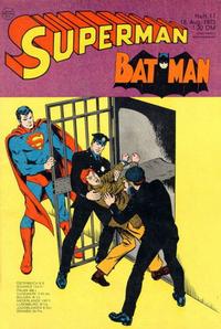 Cover Thumbnail for Superman (Egmont Ehapa, 1966 series) #17/1973