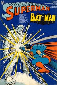 Cover Thumbnail for Superman (Egmont Ehapa, 1966 series) #23/1973