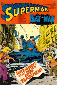 Cover Thumbnail for Superman (Egmont Ehapa, 1966 series) #24/1973