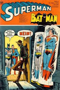 Cover Thumbnail for Superman (Egmont Ehapa, 1966 series) #6/1974