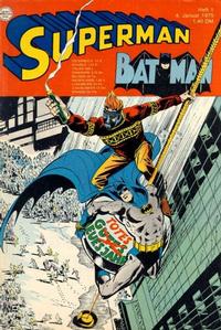 Cover Thumbnail for Superman (Egmont Ehapa, 1966 series) #1/1975