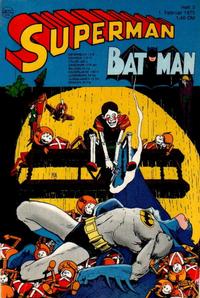 Cover for Superman (Egmont Ehapa, 1966 series) #3/1975