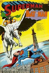 Cover for Superman (Egmont Ehapa, 1966 series) #4/1975