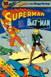 Cover Thumbnail for Superman (Egmont Ehapa, 1966 series) #6/1976