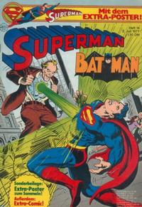 Cover Thumbnail for Superman (Egmont Ehapa, 1966 series) #14/1977