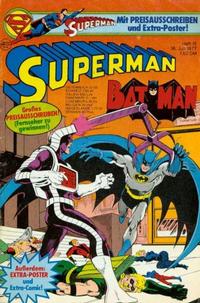 Cover Thumbnail for Superman (Egmont Ehapa, 1966 series) #15/1977