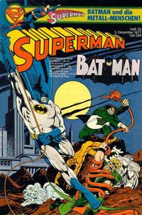 Cover Thumbnail for Superman (Egmont Ehapa, 1966 series) #25/1977