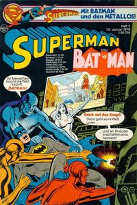 Cover Thumbnail for Superman (Egmont Ehapa, 1966 series) #3/1978