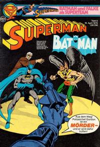 Cover Thumbnail for Superman (Egmont Ehapa, 1966 series) #9/1978