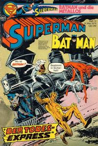 Cover Thumbnail for Superman (Egmont Ehapa, 1966 series) #12/1978