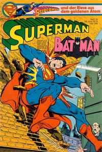Cover Thumbnail for Superman (Egmont Ehapa, 1966 series) #14/1978