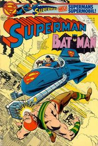 Cover Thumbnail for Superman (Egmont Ehapa, 1966 series) #16/1978