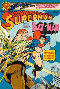 Cover for Superman (Egmont Ehapa, 1966 series) #18/1978
