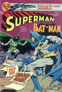 Cover Thumbnail for Superman (Egmont Ehapa, 1966 series) #2/1979