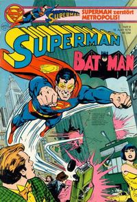 Cover Thumbnail for Superman (Egmont Ehapa, 1966 series) #9/1979