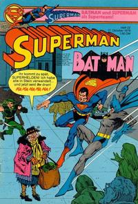 Cover for Superman (Egmont Ehapa, 1966 series) #22/1979