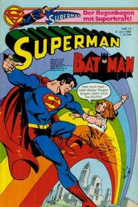 Cover Thumbnail for Superman (Egmont Ehapa, 1966 series) #14/1980