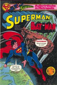 Cover Thumbnail for Superman (Egmont Ehapa, 1966 series) #18/1980