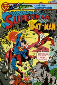 Cover for Superman (Egmont Ehapa, 1966 series) #20/1980