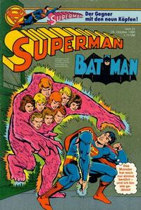 Cover Thumbnail for Superman (Egmont Ehapa, 1966 series) #22/1980
