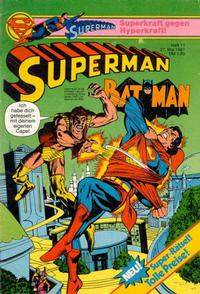 Cover Thumbnail for Superman (Egmont Ehapa, 1966 series) #11/1981